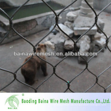Alibaba China Herstellung Edelstahl Seil Mesh für Zoo Voliere